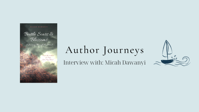 Author Journeys: Writing about mental health with Micah Dawanyi