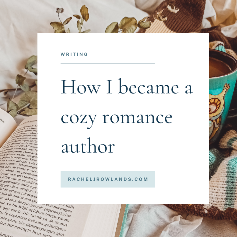 How I became a cozy romance author